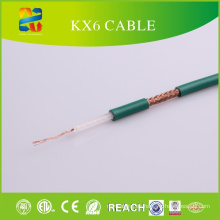 Cable coaxial del fabricante Kx6 del cable de Linan con el certificado de CE / ETL / RoHS